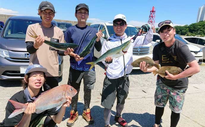 【愛知】オフショアルアー最新釣果　ジギングでブリ族＆サワラ好捕