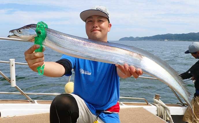 【福岡】沖のエサ釣り最新釣果　近場の夏タチウオ好調で良型チャンス