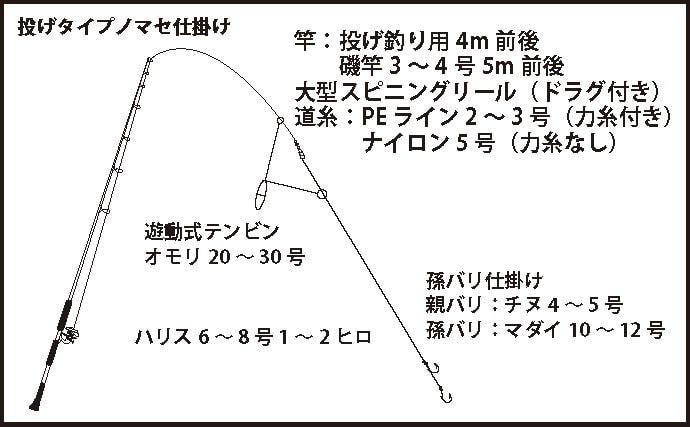 陸っぱり泳がせ釣り解説　4つの仕掛けの使い分けと釣果UPのコツ