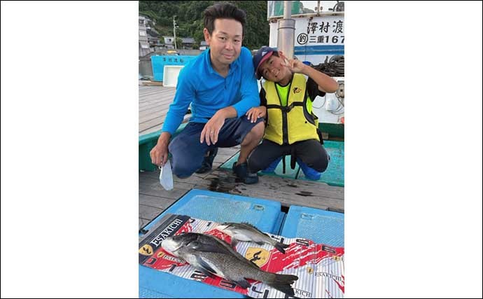 【三重・愛知】海上釣り堀＆カカリ釣り最新釣果　筏で良型クロダイ好捕