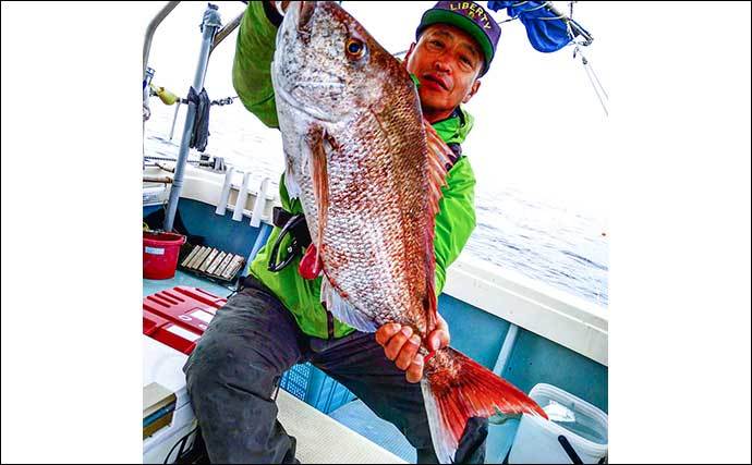 沖のルアー釣り満喫　タイラバ・ジギング・イカメタル【福岡・海政丸】