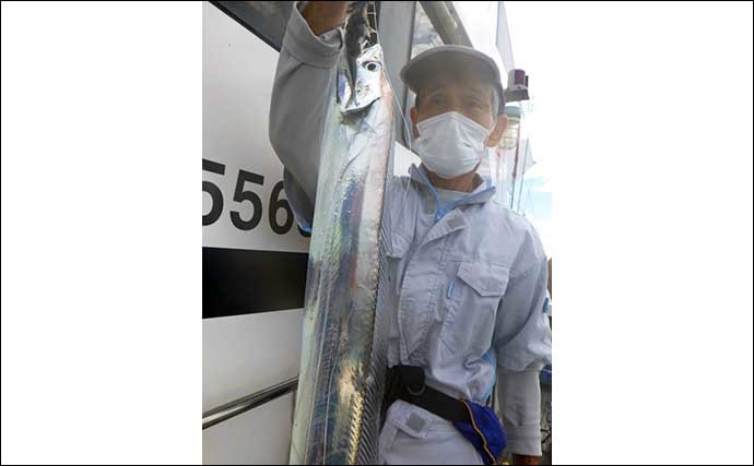 【大分・熊本】沖釣り最新釣果　「ドラゴンサイズ」タチウオ各地で顔出し