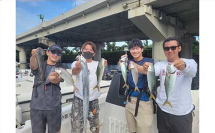 今週の『船釣り情報』特選釣果　全国各地で夏タチウオ釣りが開幕