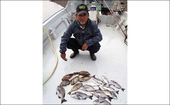 【三重県】カカリ釣り&海上釣り堀最新釣果　筏でマダイにクロダイ好調