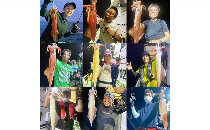 【響灘】沖釣り最新釣果　タイラバでマダイ他多彩な魚種がヒット中