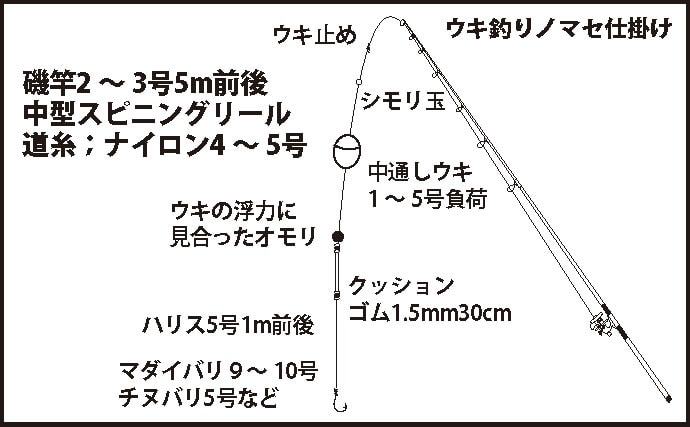 陸っぱり泳がせ釣り解説　4つの仕掛けの使い分けと釣果UPのコツ