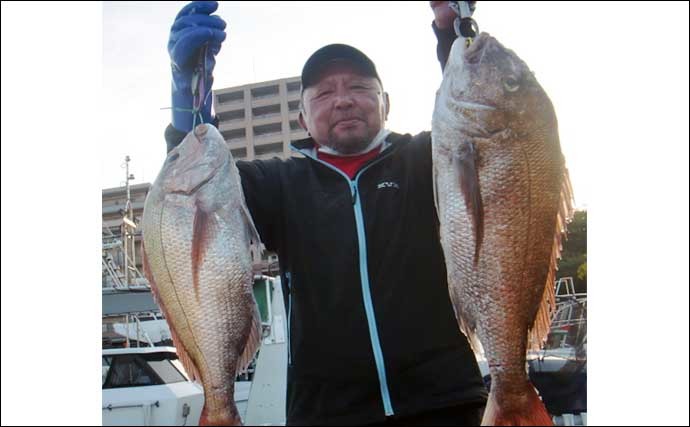 【玄界灘】沖のルアー最新釣果　タイラバで80cm超など良型マダイ続々