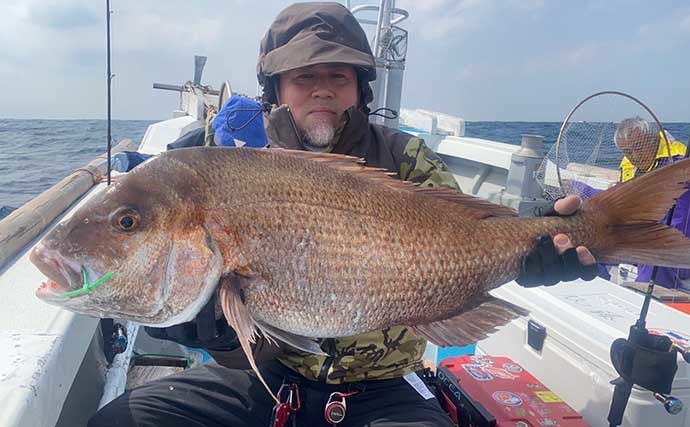 今週の『船釣り情報』特選釣果　春到来で良型の『桜マダイ』続々