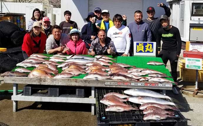 【三重】海上釣り堀の最新釣果　メガサイズ含み良型マダイ数釣り達成