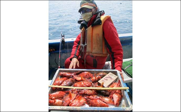 【三重・愛知】沖のエサ釣り最新釣果　カサゴ船で良型主体に数釣り達成