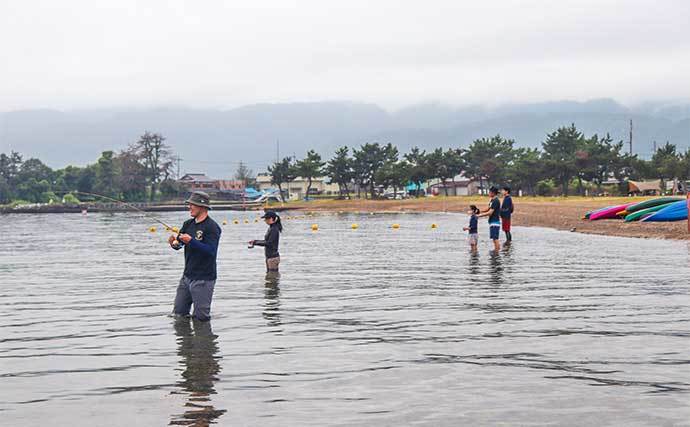 琵琶湖＆流入河川でハスゲーム堪能 小アユ釣りとセットで楽しさ倍増