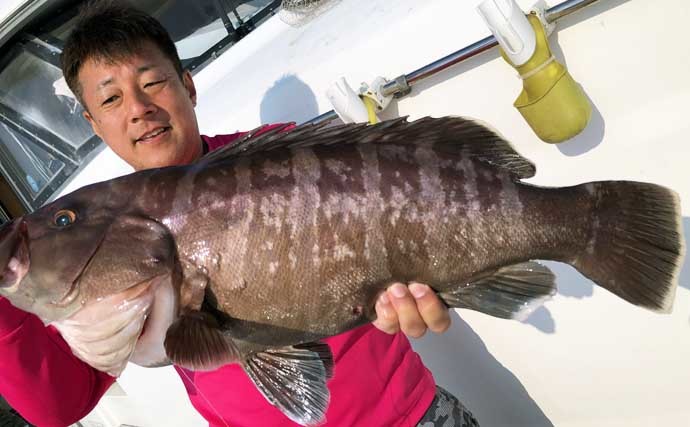 【福岡】沖のエサ釣り最新釣果　近場でドラゴンサイズ交えタチウオ好調