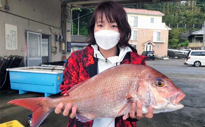 【長崎・佐賀】沖釣り最新釣果　乗っ込み期の大型マダイが絶好調