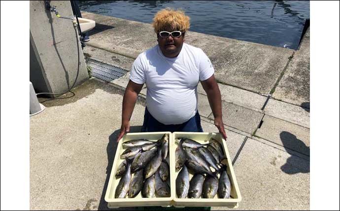 【愛知】船釣り最新釣果　シーズン本番迎えたSLJで多彩魚種が顔出し