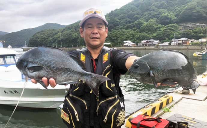 沖磯リレー釣りで良型カサゴ＆尾長クロに挑戦　自由な遊び方で堪能【大分】