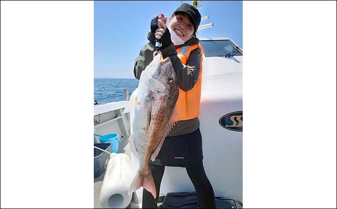 【福岡】オフショアルアーの最新釣果　タイラバで乗っ込みの大ダイ好調