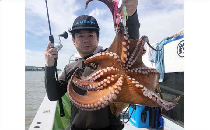 【愛知・三重】沖釣り最新釣果　マダコシーズン本格化にキス100匹超えの爆釣