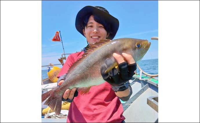 【福岡】船のエサ釣り最新釣果　五目釣りでアマダイにレンコなど多彩