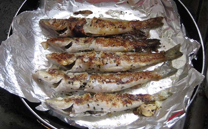 【釣魚レシピ】キスのバジル焼き　フライパン一つで簡単調理が嬉しい