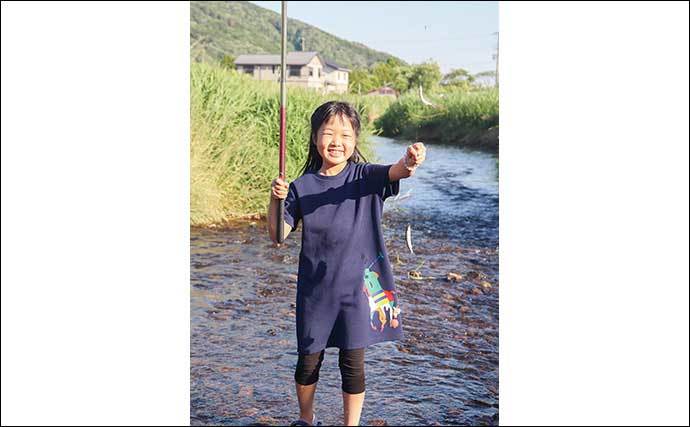 夏の風物詩の小アユ釣りで96匹　まだまだ不調も拾い釣りで今後に期待