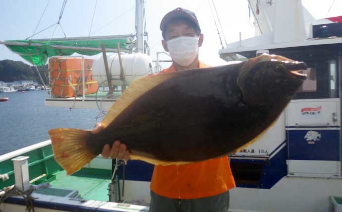 冷凍イワシで狙うヒラメ釣りで大型乱舞　活きエサとは釣趣が別物？