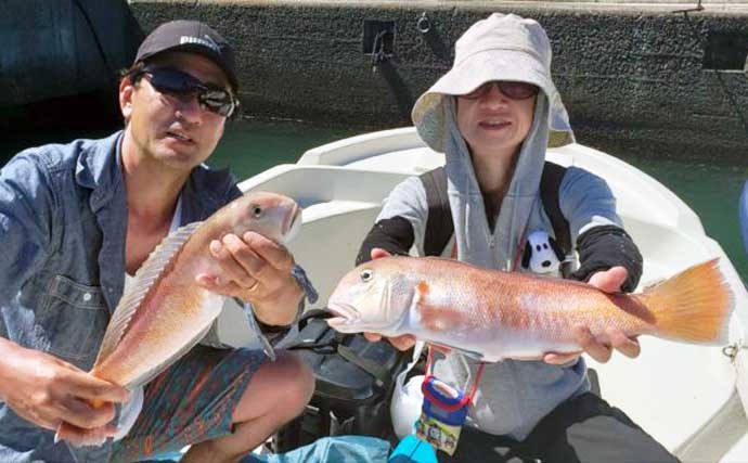 【三重・静岡】沖のルアー最新釣果　ジギングで10kg級カンパチや本ガツオ