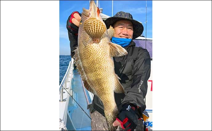 【愛知・三重】沖のルアー最新釣果　タイラバ＆ジギングで魚種多彩