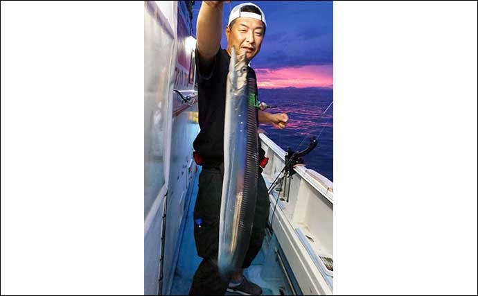 【福岡】沖のエサ釣り最新釣果　イカ泳がせ釣りで30kg大型アラ堂々参上