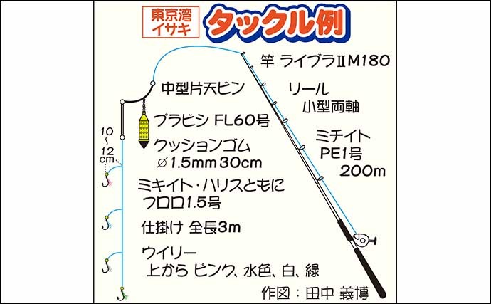 解禁直後の東京湾イサキ釣りで35cm良型　低活性時は「待ち」が重要？