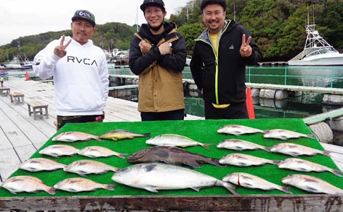 【三重】イカダ＆カセと海上釣り堀最新釣果　良型クロダイ続々顔出し