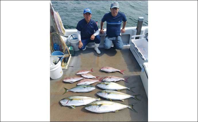 今週の『船釣り情報』特選釣果：全国で釣り方様々に秋マダイ顔出し中