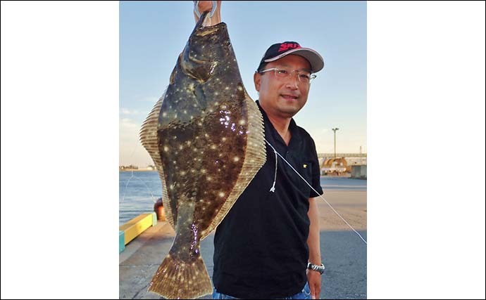 堤防サビキ釣りでサッパ40匹　サプライズに50cmヒラメ【三重・四日市港】