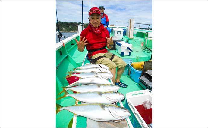 東京湾「コマセワラサ」釣り絶好調 トップ10尾超えで早上がりも