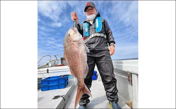 【長崎・佐賀】沖釣り最新釣果　乗っ込み期の大型マダイが絶好調