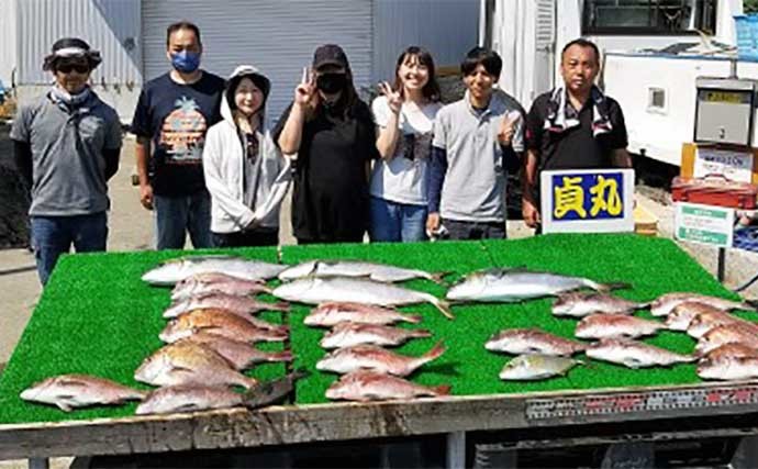 【三重・愛知】海上釣り堀の最新釣果　マダイ数釣りに良型ワラサも