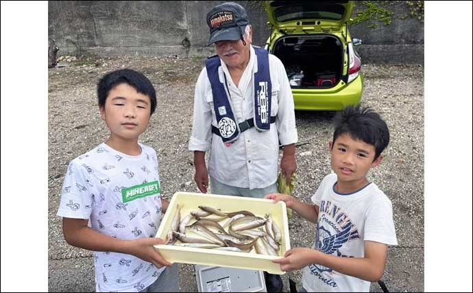 【愛知】沖のエサ釣り最新釣果　イサキ・キス・カワハギが数釣り好機