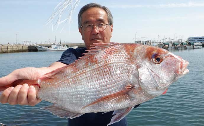 今週の『船釣り情報』特選釣果　エサでもルアーでも春マダイが狙い目