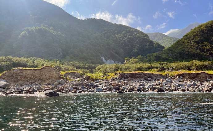 世界遺産知床ウトロから行くカラフトマス釣り　ヒグマにオジロワシも登場