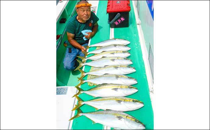 東京湾「コマセワラサ」釣り絶好調 トップ10尾超えで早上がりも