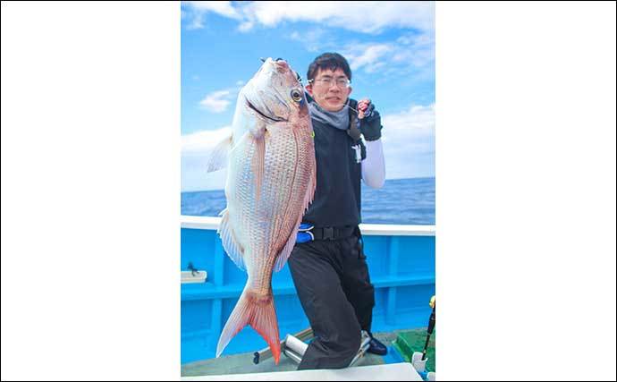 金洲のタイラバ＆ジギング釣行でマダイにブリ　大物釣りのメッカを堪能