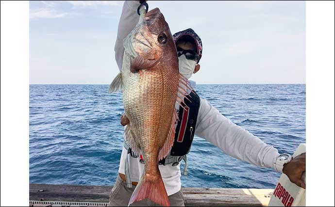 【福岡】沖のルアー最新釣果　レンタルタックルでもタイラバ釣果絶好調