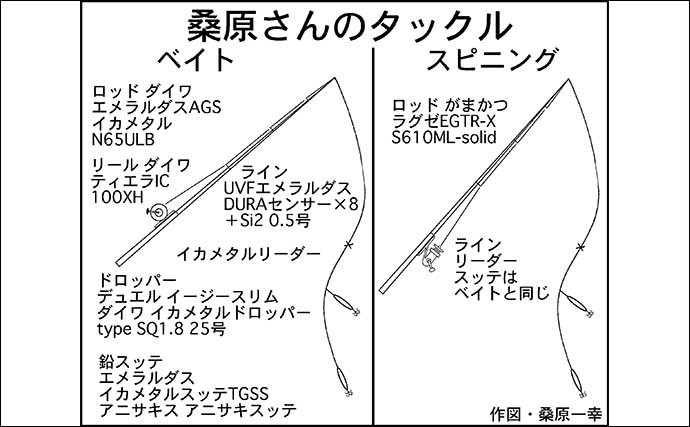 秋のマイカメタルが面白い　基本と釣果アップのコツとは？【中部2021】