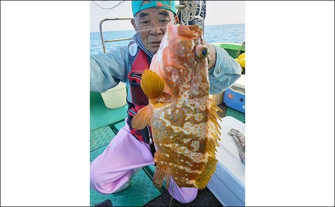 【福岡】沖釣り最新釣果　マダイにイサキに根魚とターゲット多彩