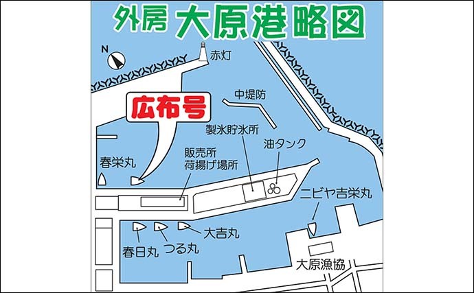 SLJゲームで本命マハタ手中　好土産にカンコや大サバ【千葉・広布号】