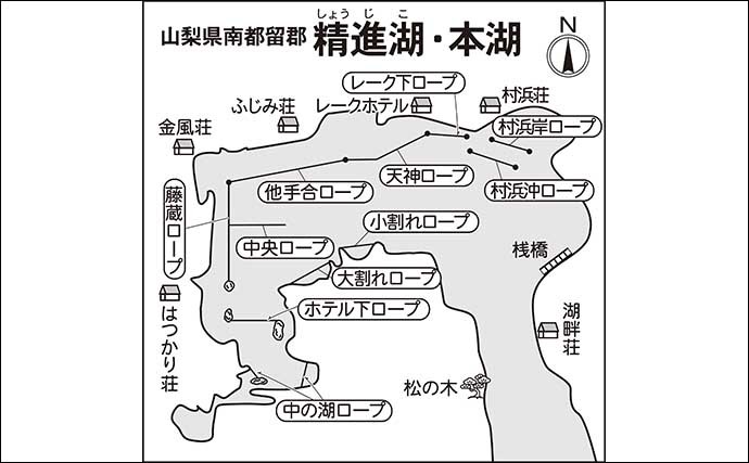 今週のヘラブナ推薦釣り場【山梨県・精進湖】