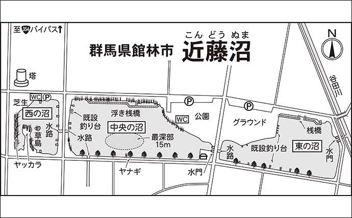 今週のヘラブナ推薦釣り場2022【群馬県・近藤沼】