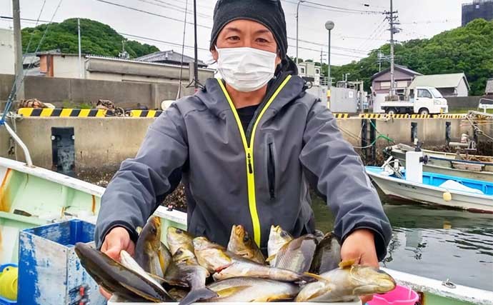 【愛知】沖のエサ釣り最新釣果　大山沖イサキ絶好調で数釣りチャンス