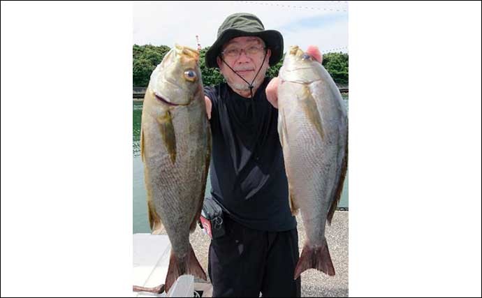 【大分・熊本】沖釣り最新釣果　40〜50cm良型イサキが好ヒット中