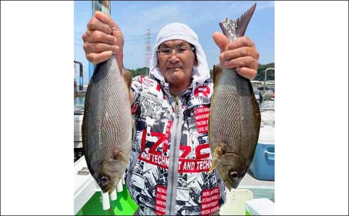 【熊本・大分】沖釣り最新釣果　50cm級含めジャンボイサキが続々登場