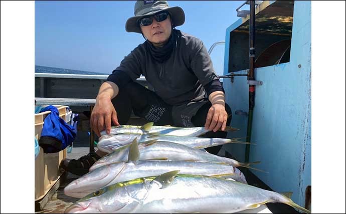 【愛知県】沖のルアー最新釣果　ジギングでブリ族にサワラなど青物登場